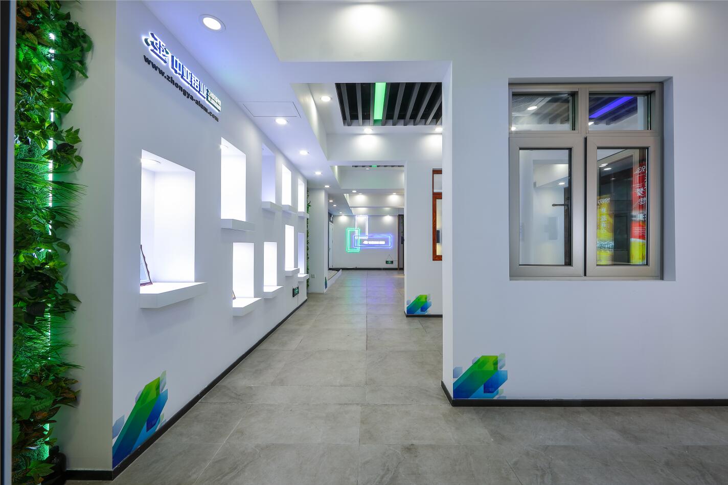 中亞鋁業(yè)展廳風采